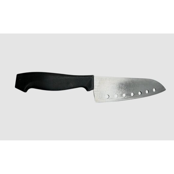 Stainless Steel Chef Knife With Ergonomic Black Handle blade 6" READ - Picture 1 of 6